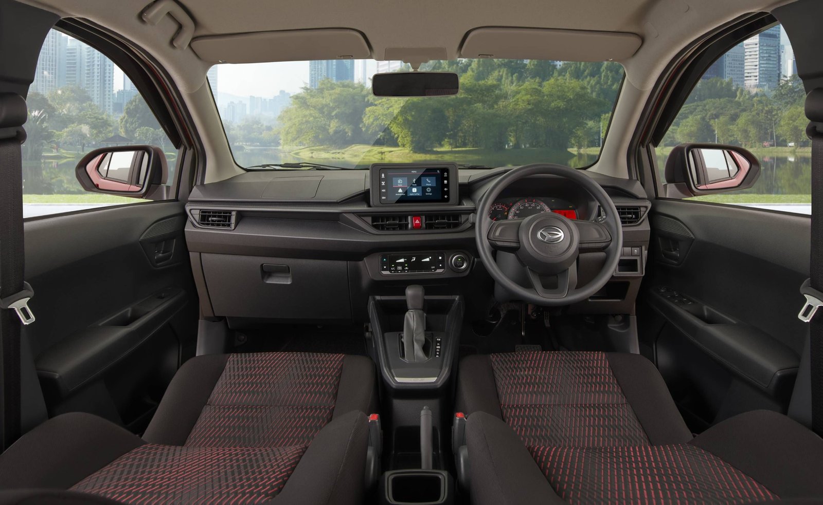 Interior Dashboard All New Astra Daihatsu Ayla Tampil Modern Dan Sporty