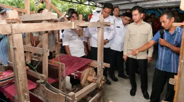 Dorong Inovasi Lurik Klaten,  Wapres RI Gibran Soroti Pentingnya Desain Kekinian Dan Digitalisasi