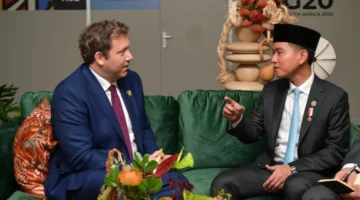 Di Sela Rangkaian KTT G20, Wapres RI Lakukan Pertemuan Bilateral dengan Wakil Kanselir Jerman