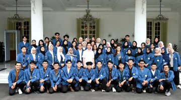 Terima Mahasiswa Sosiologi Universitas Airlangga,  Wapres RI Minta Generasi Muda Kawal Program Prioritas Presiden