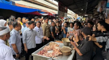 Wapres RI Gibran Tinjau Pasar Cikurubuk, Pastikan Harga Pangan Stabil dan Pasokan Aman