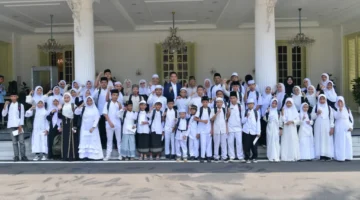 Ramadan Penuh Kepedulian,  Wapres RI Berbagi Santunan dengan Anak Yatim