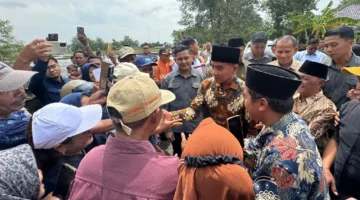 Wapres RI Tinjau Hasil Proyek Pengaspalan Jalan di Sragen