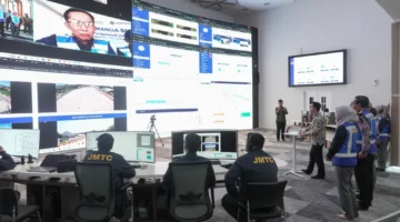 Wapres RI Tinjau Kesiapan Arus Mudik Nyepi dan Lebaran di Jasa Marga Toll Road Command Centre