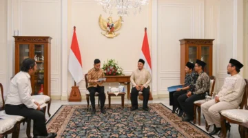 Terima Silaturahmi Ponpes Miftahul Huda II Ciamis,  Wapres RI Dukung Digitalisasi di Lingkungan Pesantren