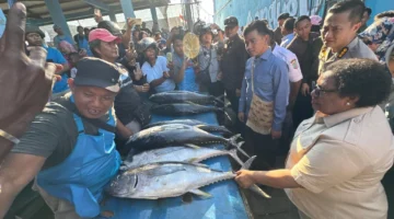 Tinjau Pelabuhan dan Pasar Ikan Klademak Sorong,  Wapres RI Gibran Dorong Peningkatan Infrastruktur dan Kesejahteraan Nelayan