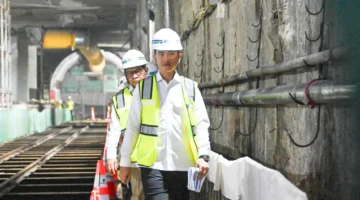 Tinjau MRT Fase 2A Sawah Besar-Harmoni,  Wapres RI Tekankan Pentingnya Transportasi Publik yang Aman dan Inklusif