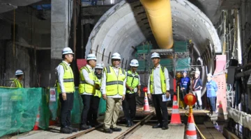 Wapres RI Tinjau Progres MRT Fase 2A, Tegaskan Transportasi Publik Modern Jadi Prioritas Nasional