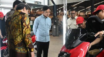 Tinjau Fasilitas Produksi Kendaraan Listrik,  Wapres RI Dukung Penguatan Industri Nasional