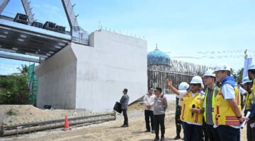 Tinjau Jembatan Teupin Mane,  Wapres RI Tekankan Pembangunan Infrastruktur Berjalan Tepat Mutu dan Tepat Waktu 