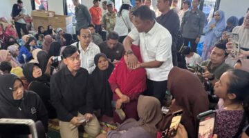 Wapres RI Perintahkan Langsung Dokter Pribadinya, Tangani Warga yang Sakit di Posko Pengungsian Solok